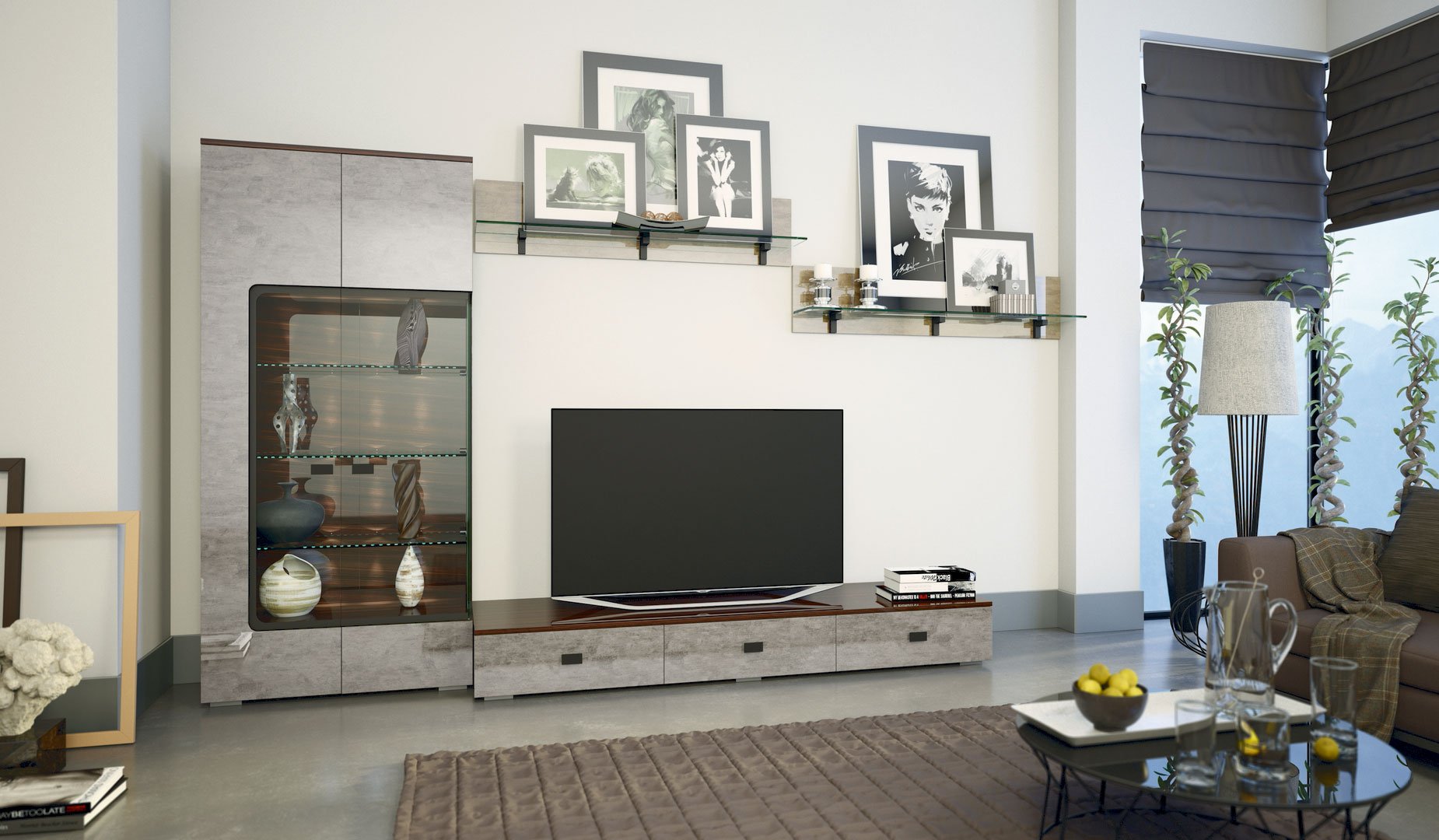 Стенка MOLLY (артикул 908)